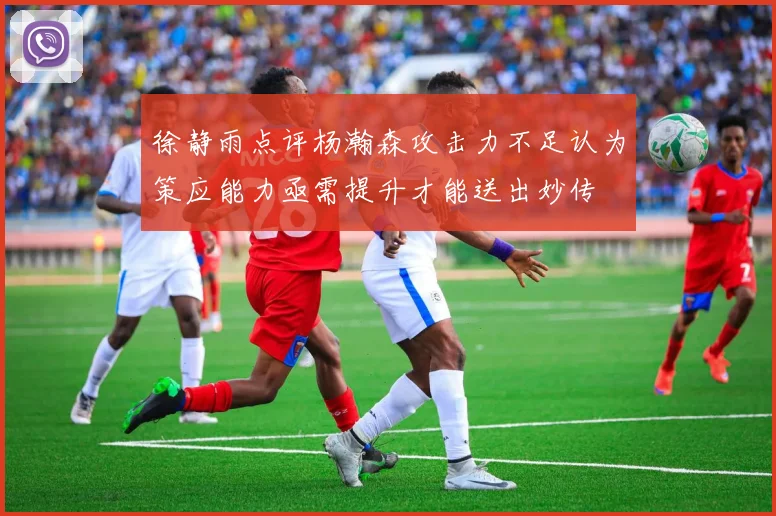 徐静雨点评杨瀚森攻击力不足认为策应能力亟需提升才能送出妙传